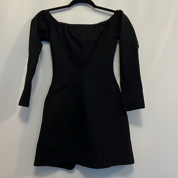 Fashionova Tie-Front Tuxedo Mini Dress - Picture 5 of 6